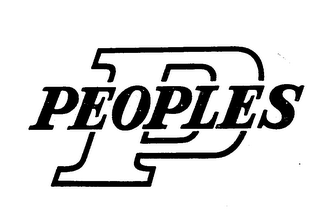 P PEOPLES logo