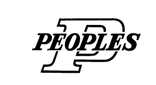 P PEOPLES logo
