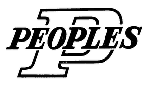 P PEOPLES logo