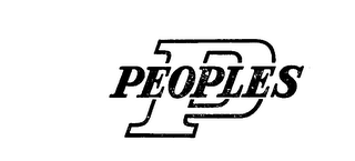 P PEOPLES logo