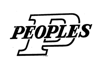 P PEOPLES logo