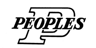 P PEOPLES logo