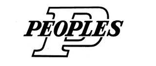 P PEOPLES logo