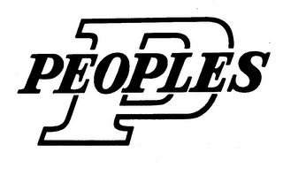 P PEOPLES logo