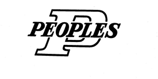 P PEOPLES logo
