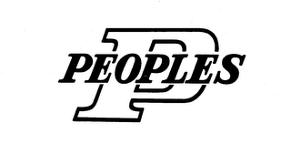 P PEOPLES logo