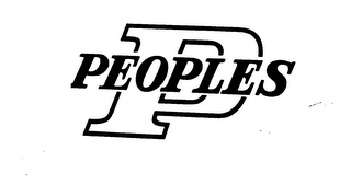 P PEOPLES logo