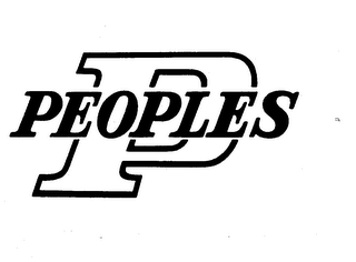 P PEOPLES logo