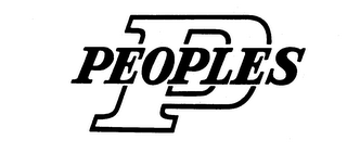 P PEOPLES logo