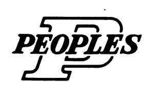 P PEOPLES logo
