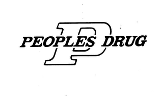 P PEOPLES DRUG logo