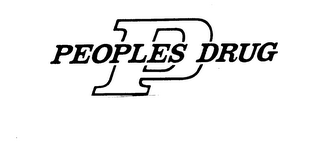 P PEOPLES DRUG logo