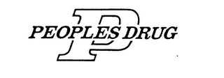 P PEOPLES DRUG logo
