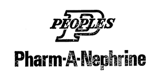 P PEOPLES PHARM-A-NEPHRINE logo