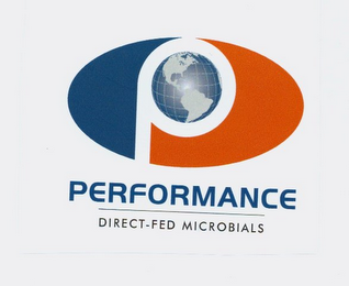 P PERFORMANCE DIRECT-FED MICROBIALS logo