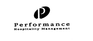P PERFORMANCE HOSPITALITY MANAGEMENT logo