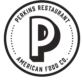 P PERKINS RESTAURANT AMERICAN FOOD CO. logo