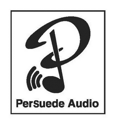 P PERSUEDE AUDIO logo