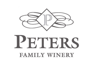 P PETERS FAMILY WINERY logo