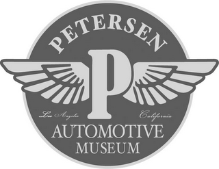P PETERSEN AUTOMOTIVE MUSEUM LOS ANGELES CALIFORNIA logo