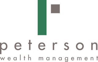 P PETERSON WEALTH MANAGEMENT logo