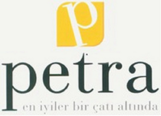 P PETRA EN IYILER BIR ÇATI ALTINDA logo