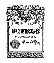 P PETRUS POMEROL GRAND VIN logo