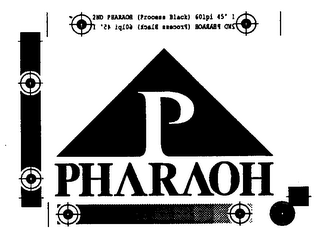 P PHARAOH logo