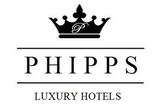 P PHIPPS LUXURY HOTELS logo