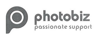 P PHOTOBIZ PASSIONATE SUPPORT logo