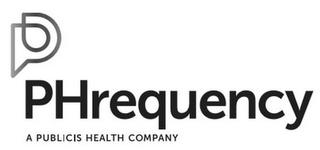 P PHREQUENCY A PUBLICIS HEALTH COMPANY logo