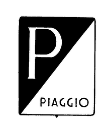 P PIAGGIO logo