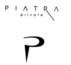 P PIATRA PRIVATE logo