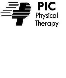 P PIC PHYSICAL THERAPY logo