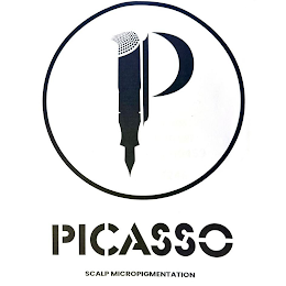 P PICASSO SCALP MICROPIGMENTATION logo
