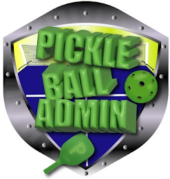 P PICKLE BALL ADMIN logo