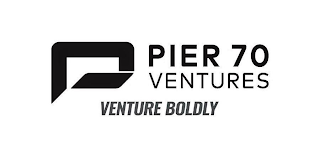 P PIER 70 VENTURES VENTURE BOLDLY logo