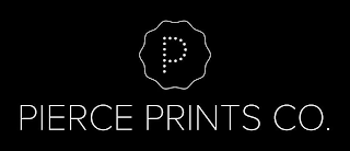 P PIERCE PRINTS CO. logo