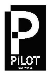 P PILOT GAY WINES logo