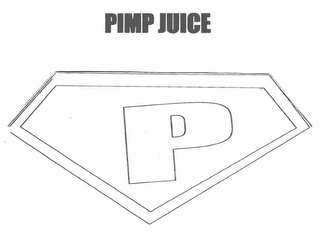 P PIMP JUICE logo