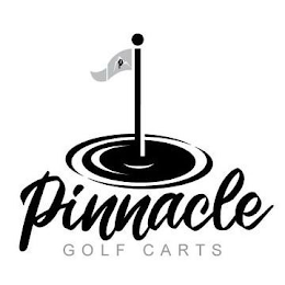 P PINNACLE GOLF CARTS logo