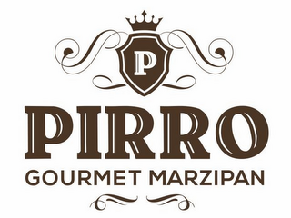 P PIRRO GOURMET MARZIPAN logo