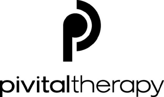 P PIVITALTHERAPY logo