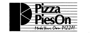P PIZZA PIESON MAKE YOUR OWN PIZZA! logo