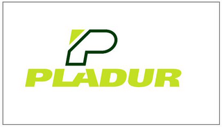 P PLADUR logo