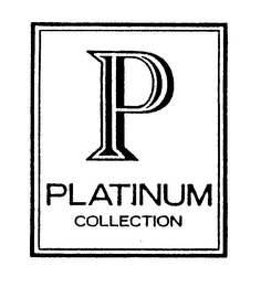 P PLATINUM COLLECTION logo