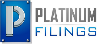 P PLATINUM FILINGS logo