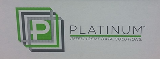 P PLATINUM INTELLIGENT.DATA.SOLUTIONS. logo