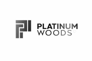 P PLATINUM WOODS logo