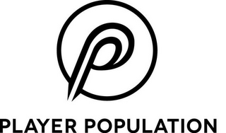 P PLAYER POPULATION logo